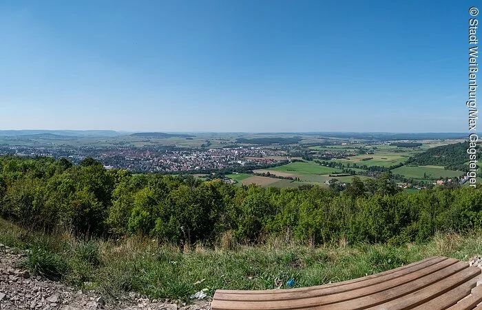 Panorama Weißenburg vom Kalten Eck auf der Wülzburg