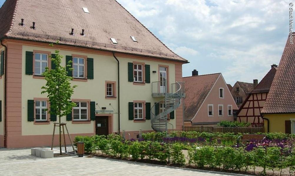 Barockgarten mit Steingruberhaus Merkendorf