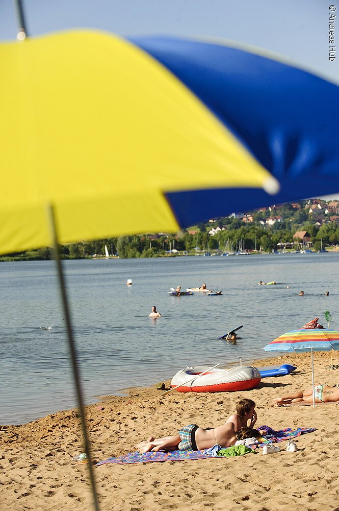 Gut beschirmt und vor der Sonne geschützt