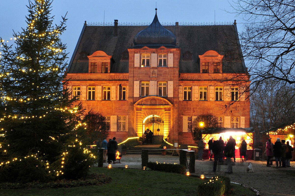 Weihnachstmarkt Schloss Dürrenmungenau