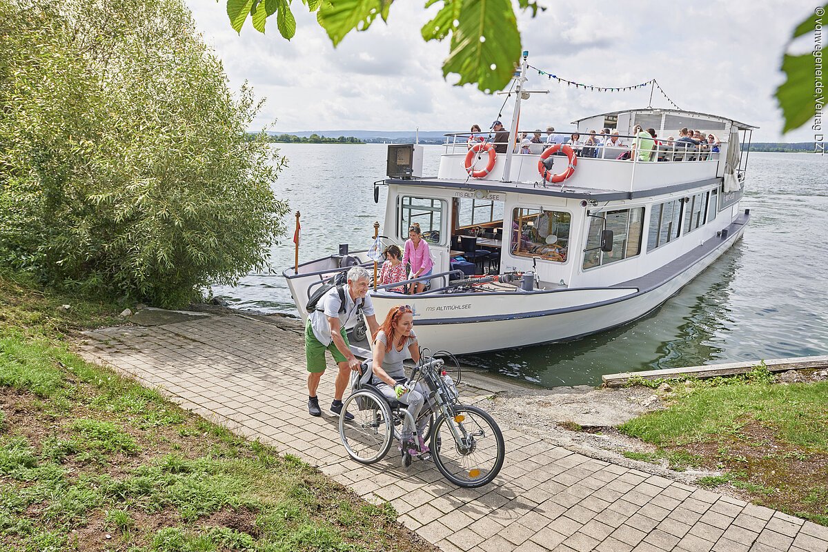 Schifffahrt am Altmühlsee