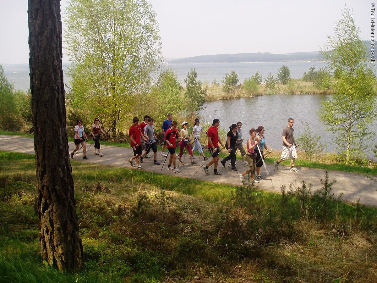 Laufgruppe unterwegs