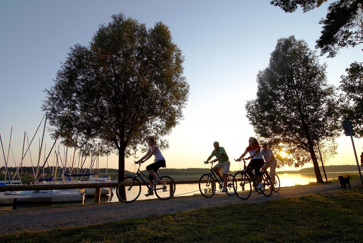 Radfahren am Rothsee