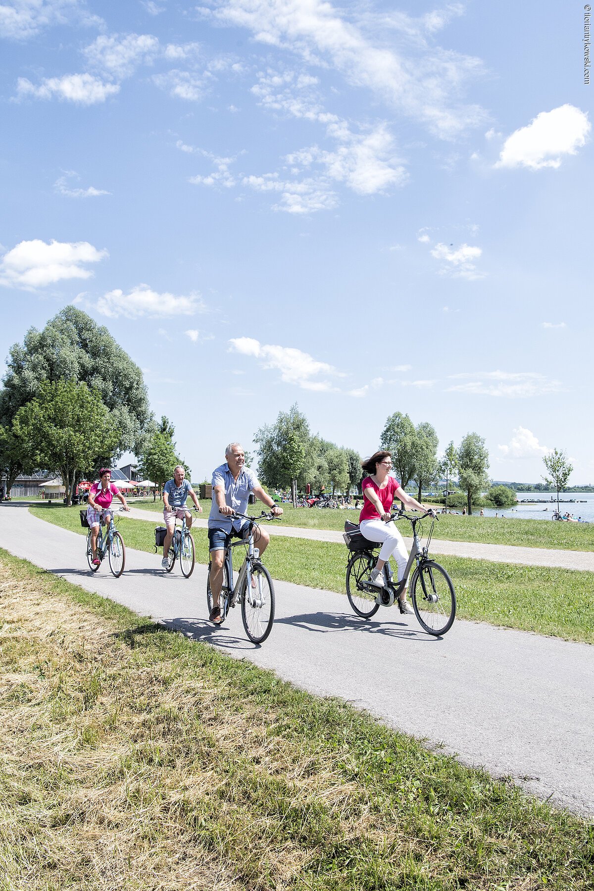 Radtour am Altmühlsee