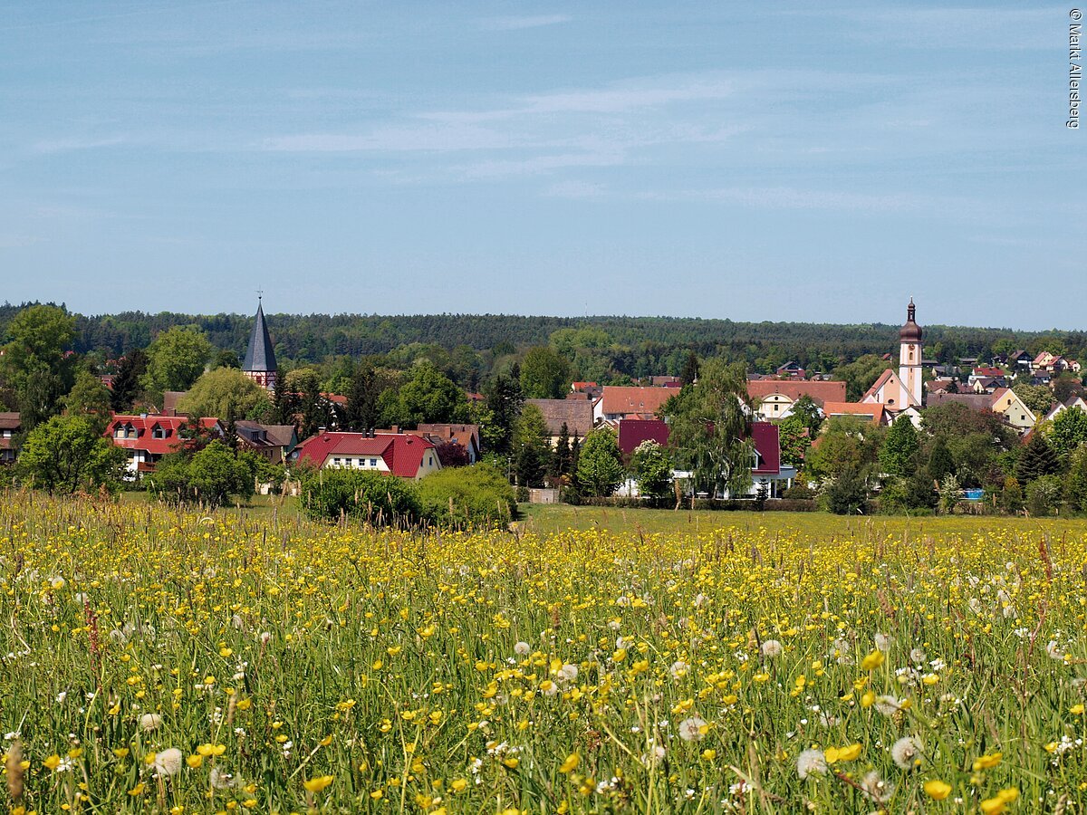 Blick auf Allersberg