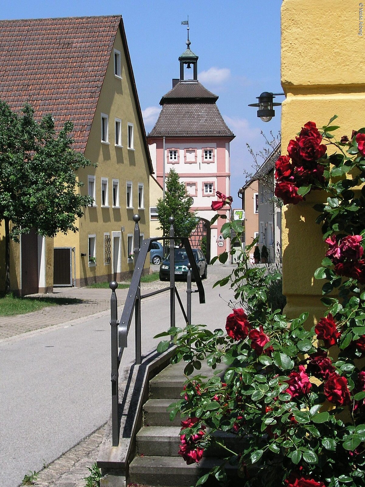 Blick auf den Torturm