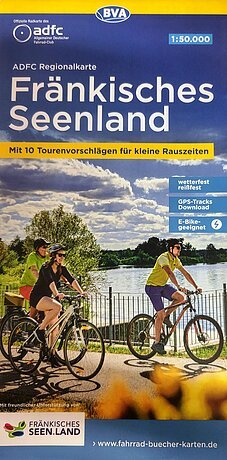 ADFC-Regionalkarte Fränkisches Seenland (8,95 €)