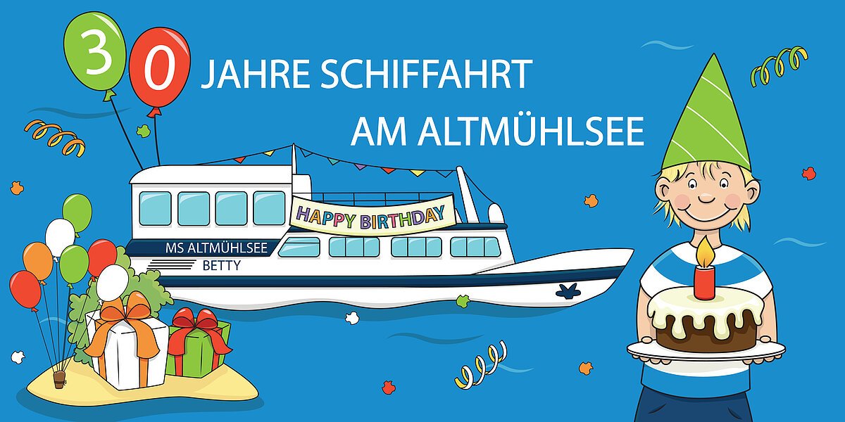 30 Jahre Schifffahrt am Altmühlsee