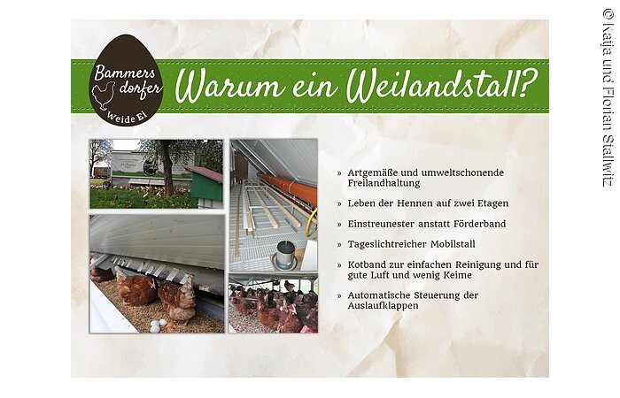 Unser Hühnerstall Deshalb haben wir uns für einen mobilen Freilandstall entschieden!